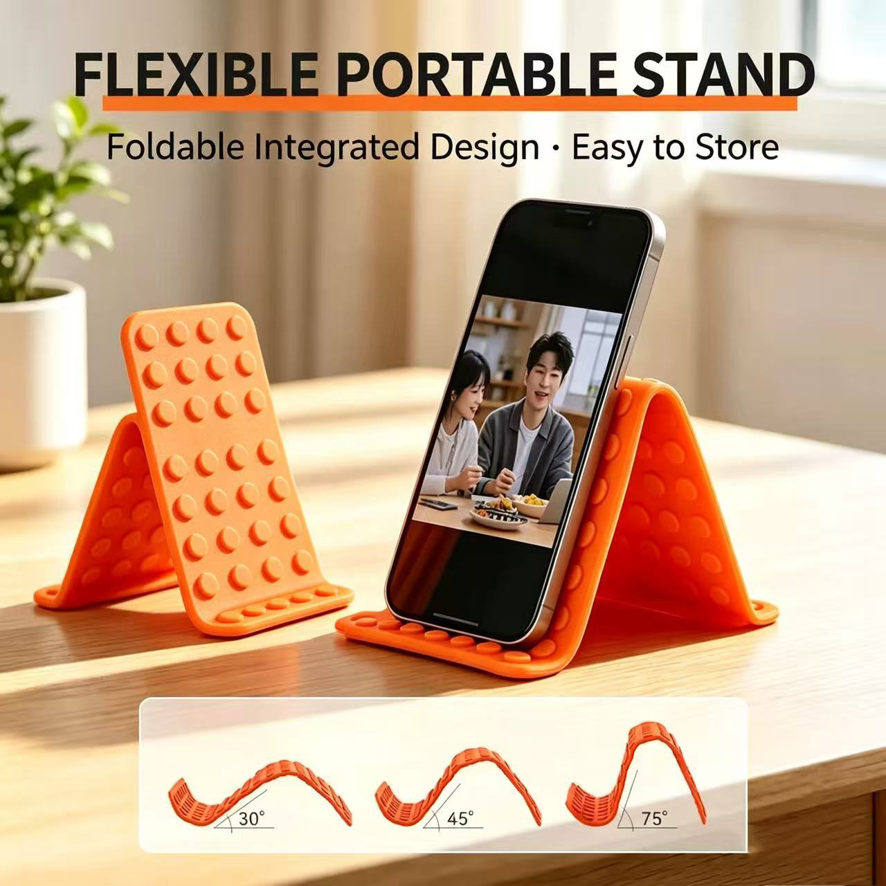Laptop Accessories Organizer - حامل هاتف محمول عالمي قابل لتعديل