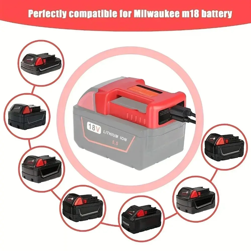 Laptop Accessories Usb - بطارية ليثيوم 20 فولت لـ DeWalt،