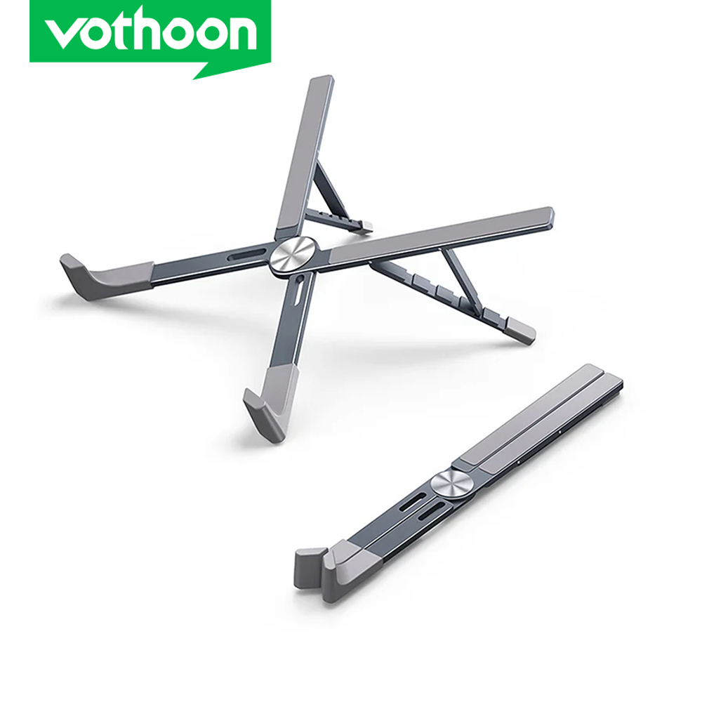 Laptop Accessories Organizer - حامل كمبيوتر محمول محمول من الألومنيوم