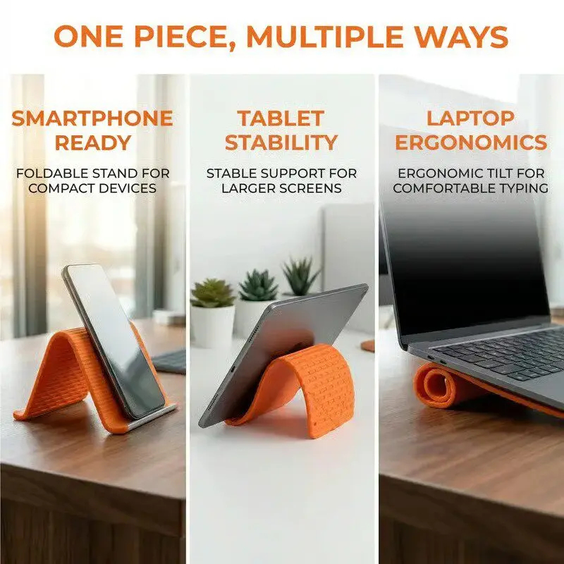 حامل هاتف قابل للطي من السيليك - مراجعة Laptop Accessory وسعره