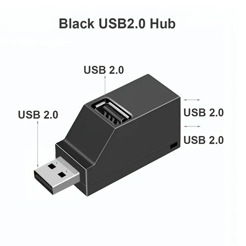 موزع USB 3.0 2.0 قابل للدوران  - مراجعة Laptop Accessories Usb وسعره